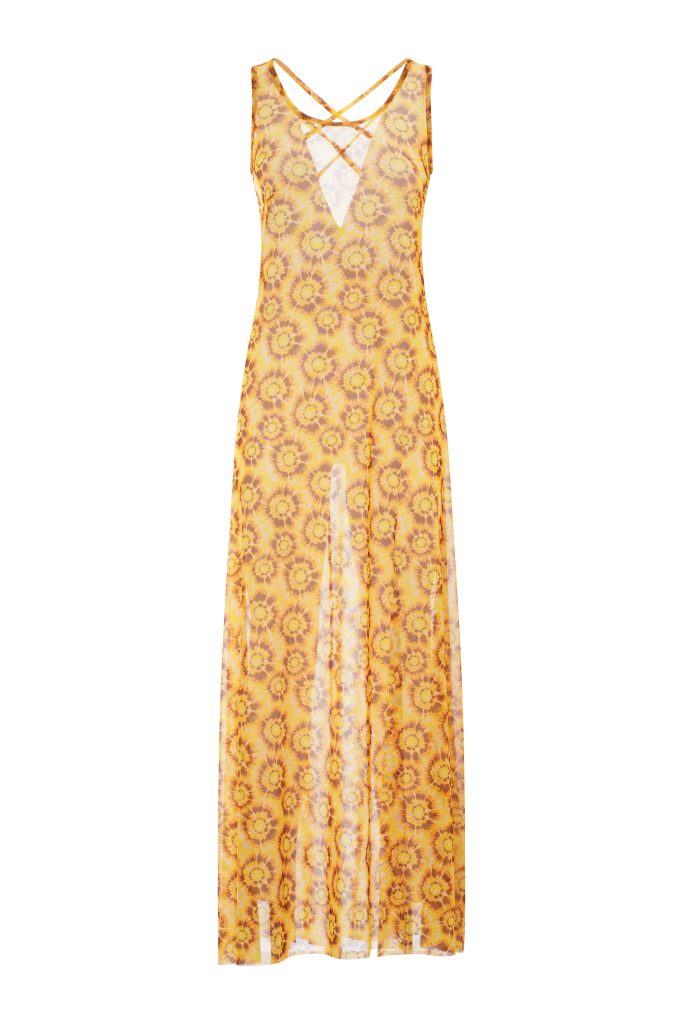 ANGELINA TULLE FANTASIA TIE DYE GIALLO