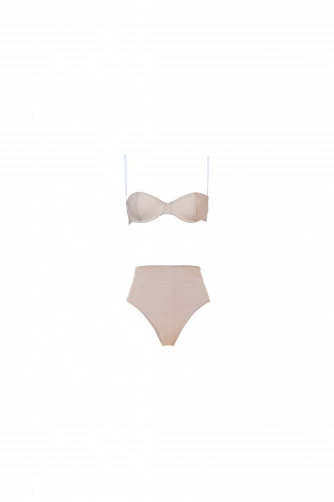 CAMILLA LUREX BIANCO