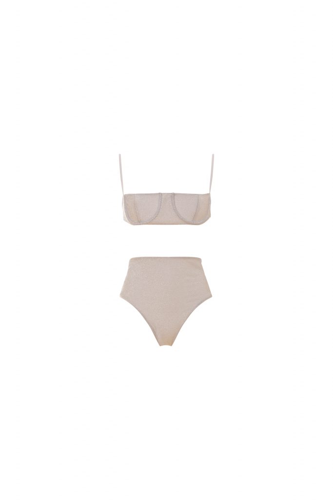 CAMILLA LUREX BIANCO