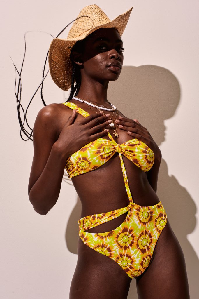 VIRGINIE FANTASIA TIE DYE GIALLO